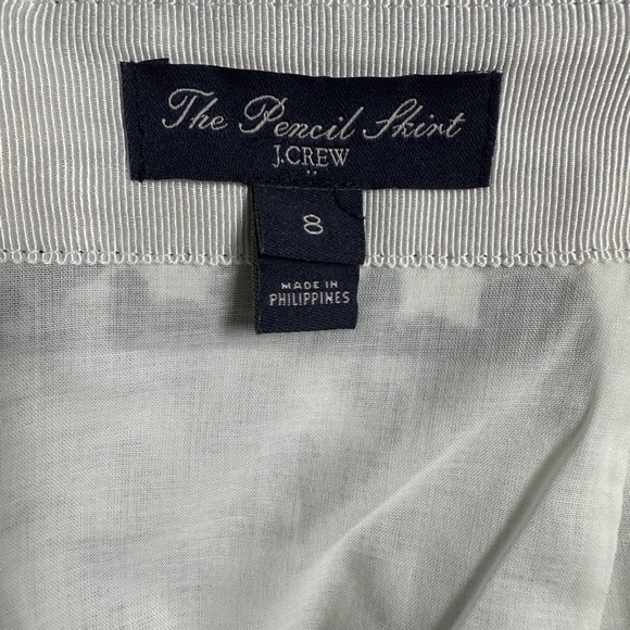 J. Crew The Pencil Skirt in Leopard Print Size 8 - Picture 2 of 6